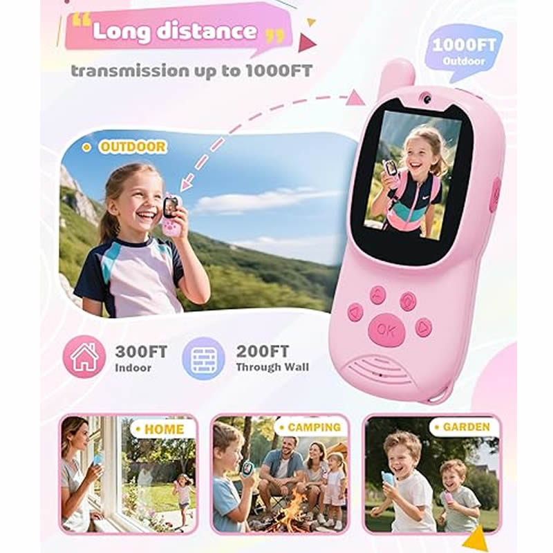 Walkie-Talkie 2-Pack Children' - Kids Outdoor Videos 评论和价格