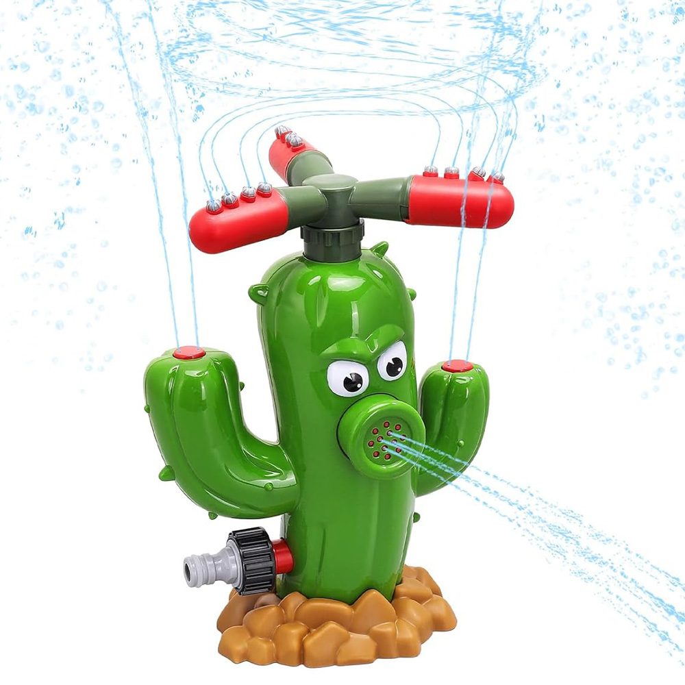 Water Spray Toy Cactus Sprinkl - Kids Outdoor Yard Tools 评论和价格