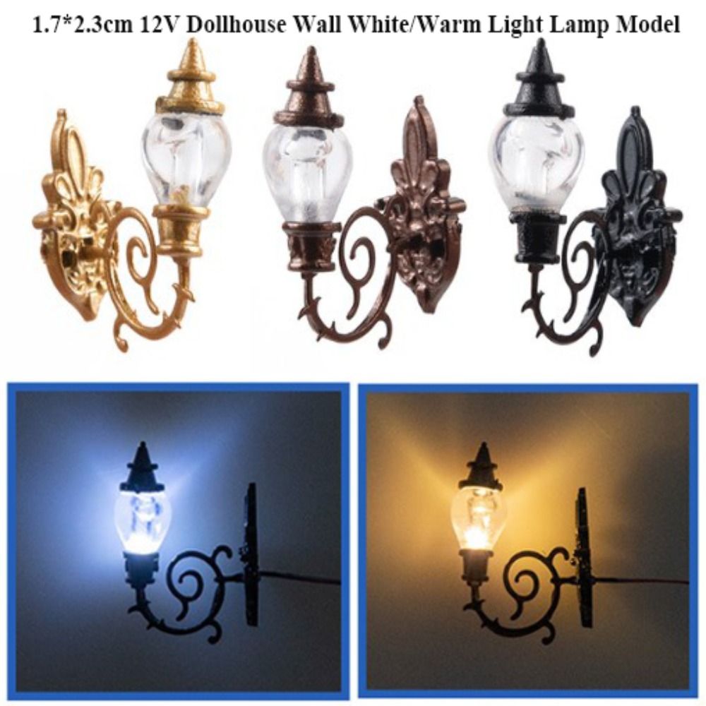1.7*2.3cm Dollhouse Wall Lamp  - Kids Outdoor Cubby House 评论和价格
