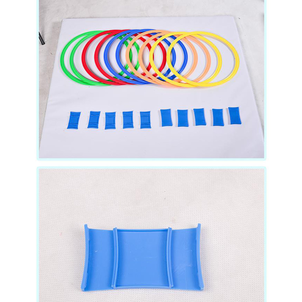 10Pcs 28Cm Colorful Plastic Ri - Kids Outdoor Games For Party 评论和价格