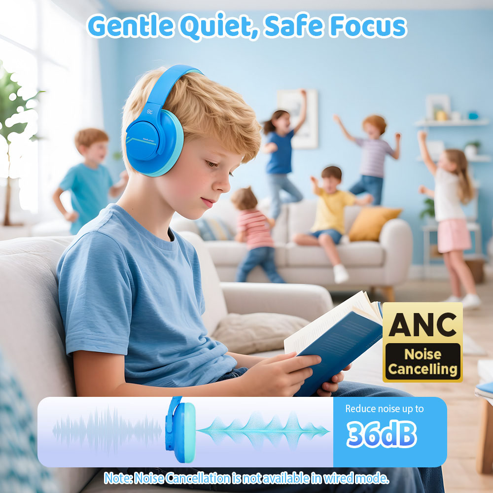 ANC Noise Cancelling Headphone - Kids Outdoor Videos 评论和价格