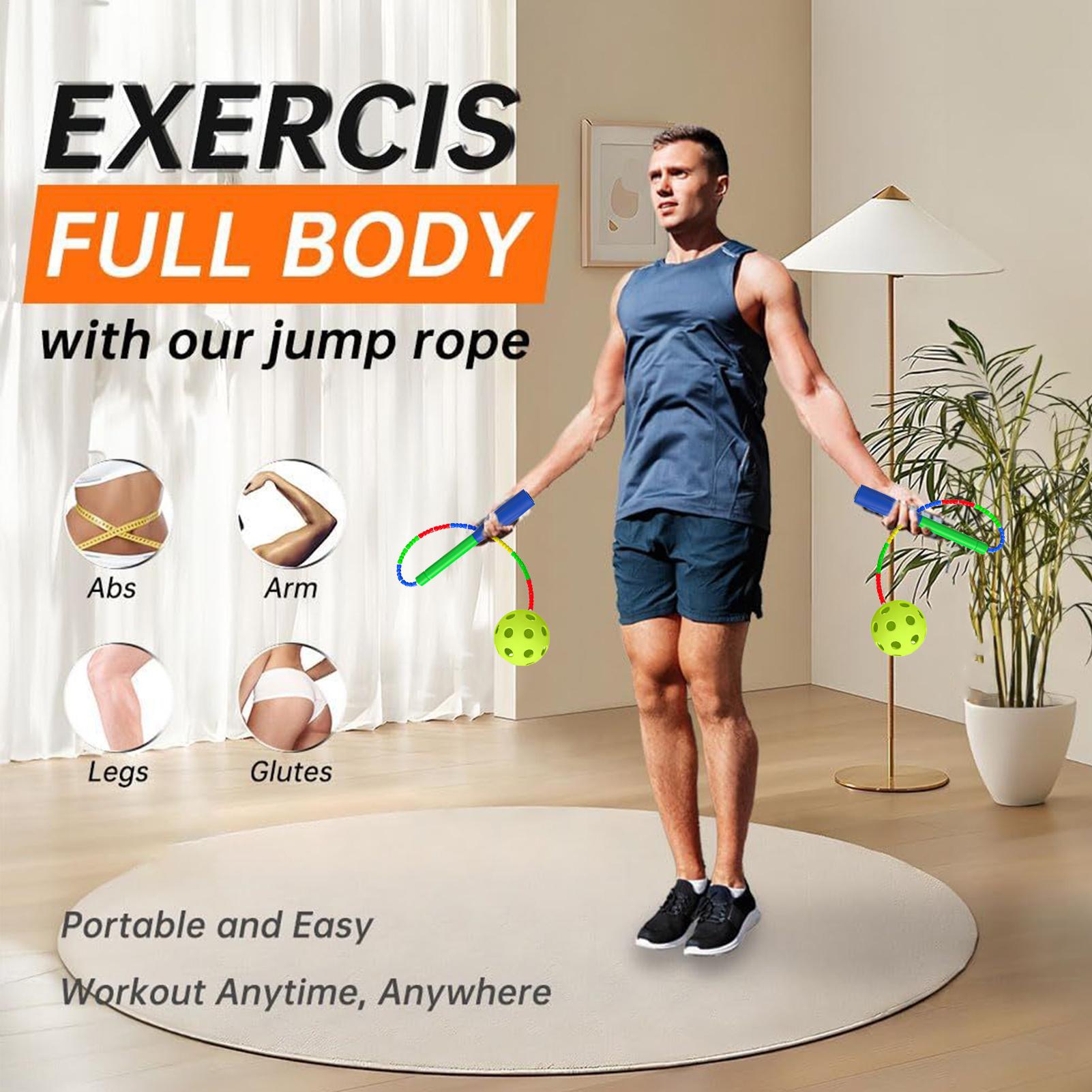 Skipping Rope Jump Rope With C - Kids Outdoor Gym 评论和价格