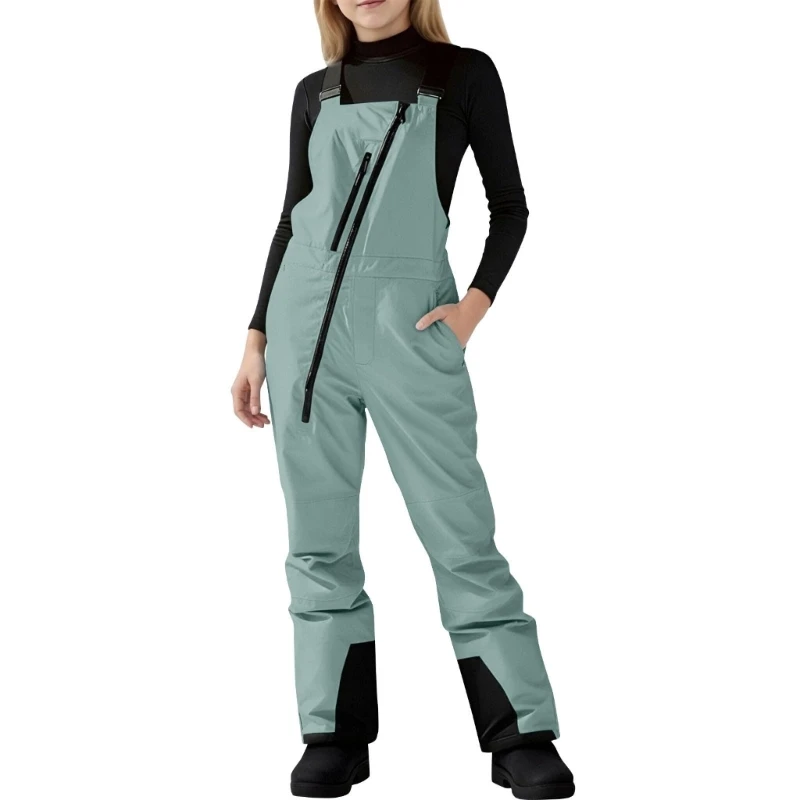 Kids Ski Pants Ski Bibs Insula - Kids Outdoor Jumpsuit 评论和价格