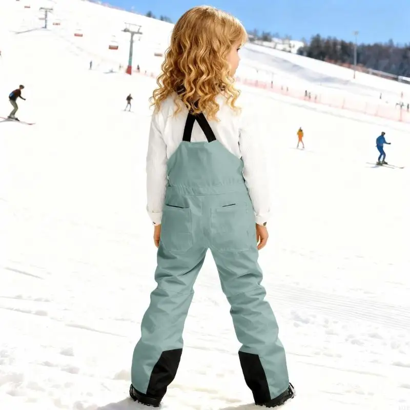 Kids Ski Pants Ski Bibs Insula - Kids Outdoor Jumpsuit 评论和价格