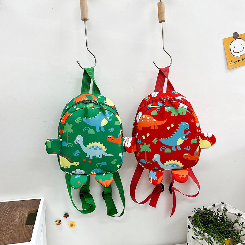 Cute Children Bag Cartoon Dino - Kids Outdoor Backpack 评论和价格