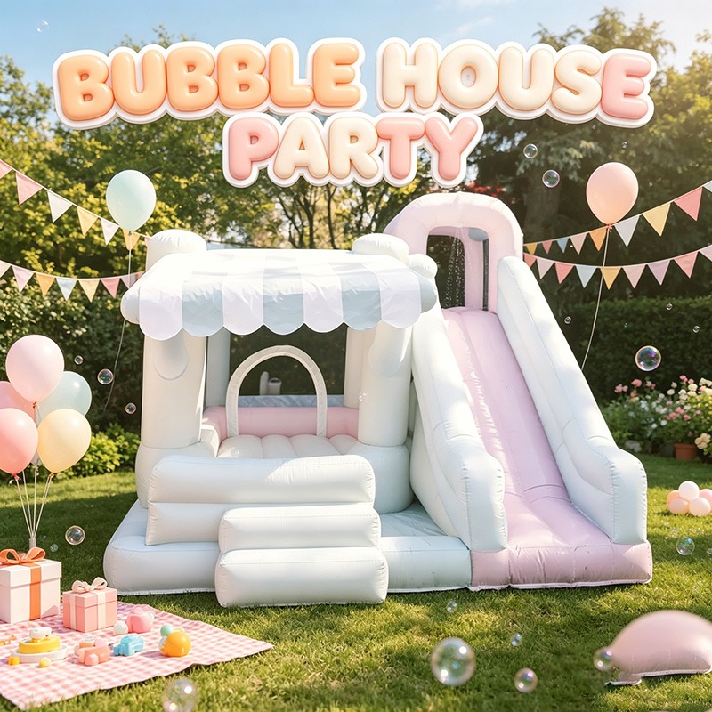 Inflatable Bounce House with S - Kids Outdoor Easter Gifts 评论和价格