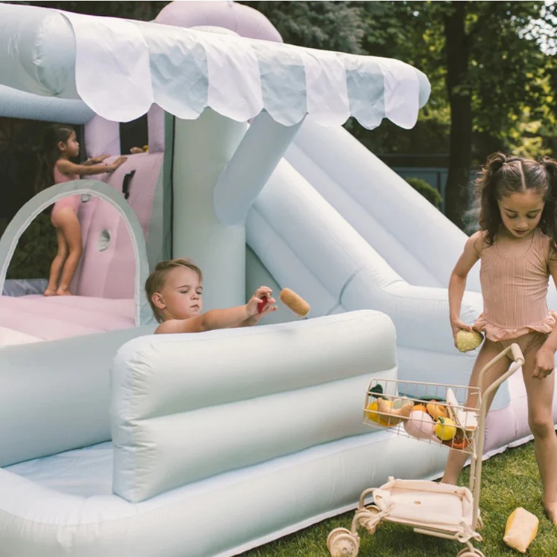 Inflatable Bounce House with S - Kids Outdoor Easter Gifts 评论和价格