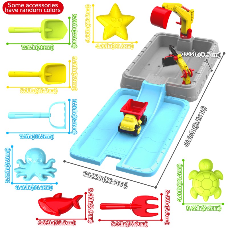 MQUDUO Kids Construction Truck - Kids Outdoor Dump Truck 评论和价格