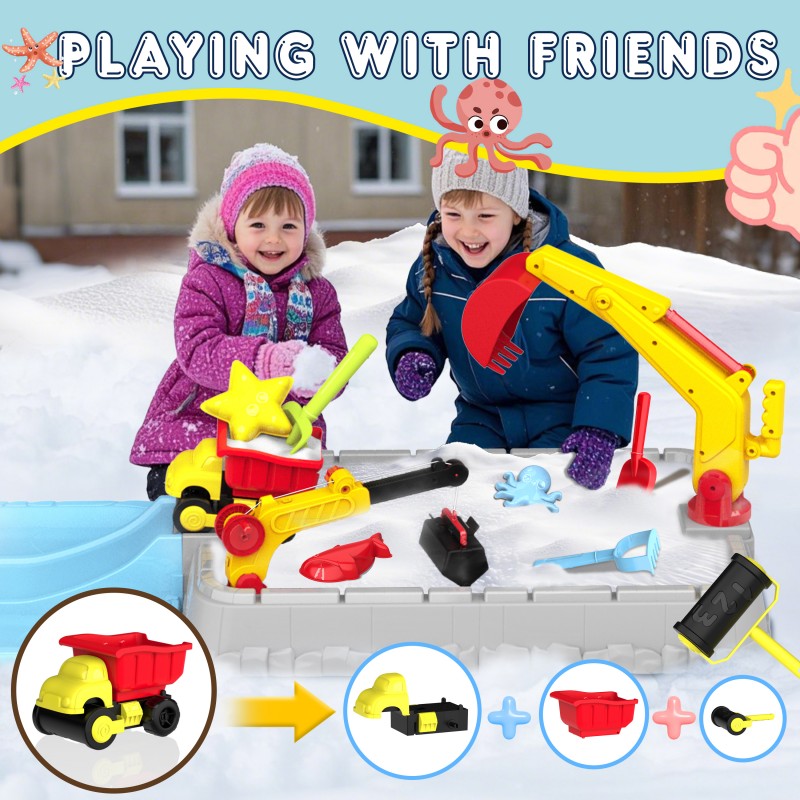 MQUDUO Kids Construction Truck - Kids Outdoor Dump Truck 评论和价格