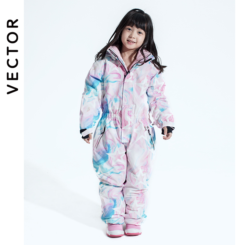 -30 Degree Children Ski Jumpsu - Kids Outdoor Jumpsuit 评论和价格