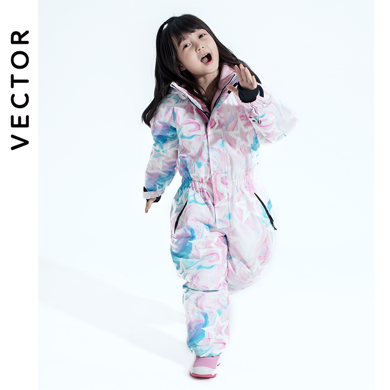 -30 Degree Children Ski Jumpsu - Kids Outdoor Jumpsuit 评论和价格