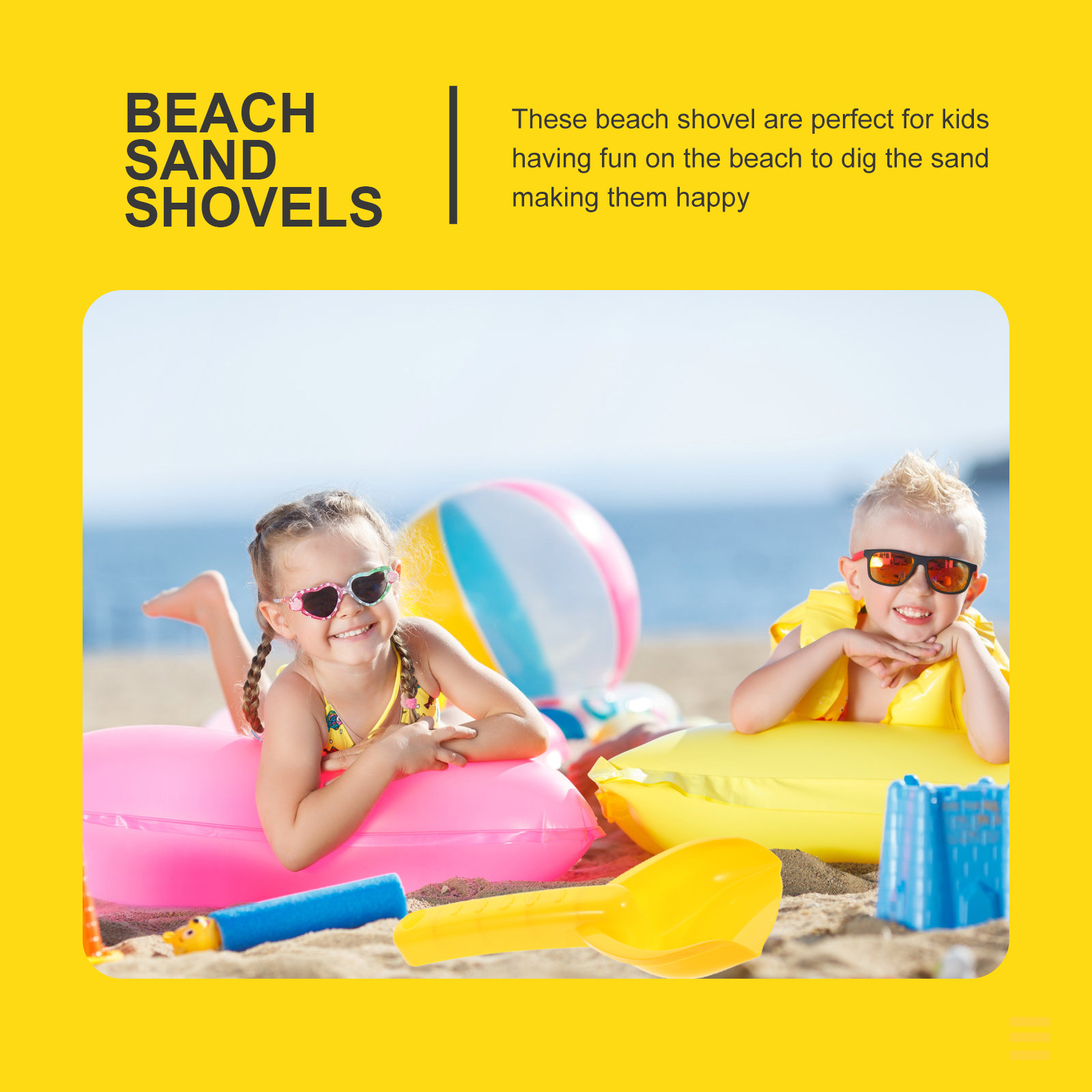 12Pcs Kids Beach Shovels Brigh - Kids Outdoor Yard Tools 评论和价格