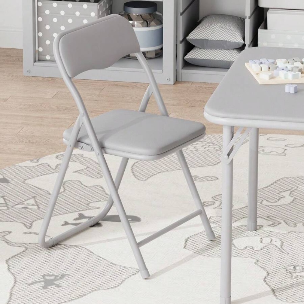3 Piece Folding Table and Chai - Kids Outdoor Chair And Table 评论和价格