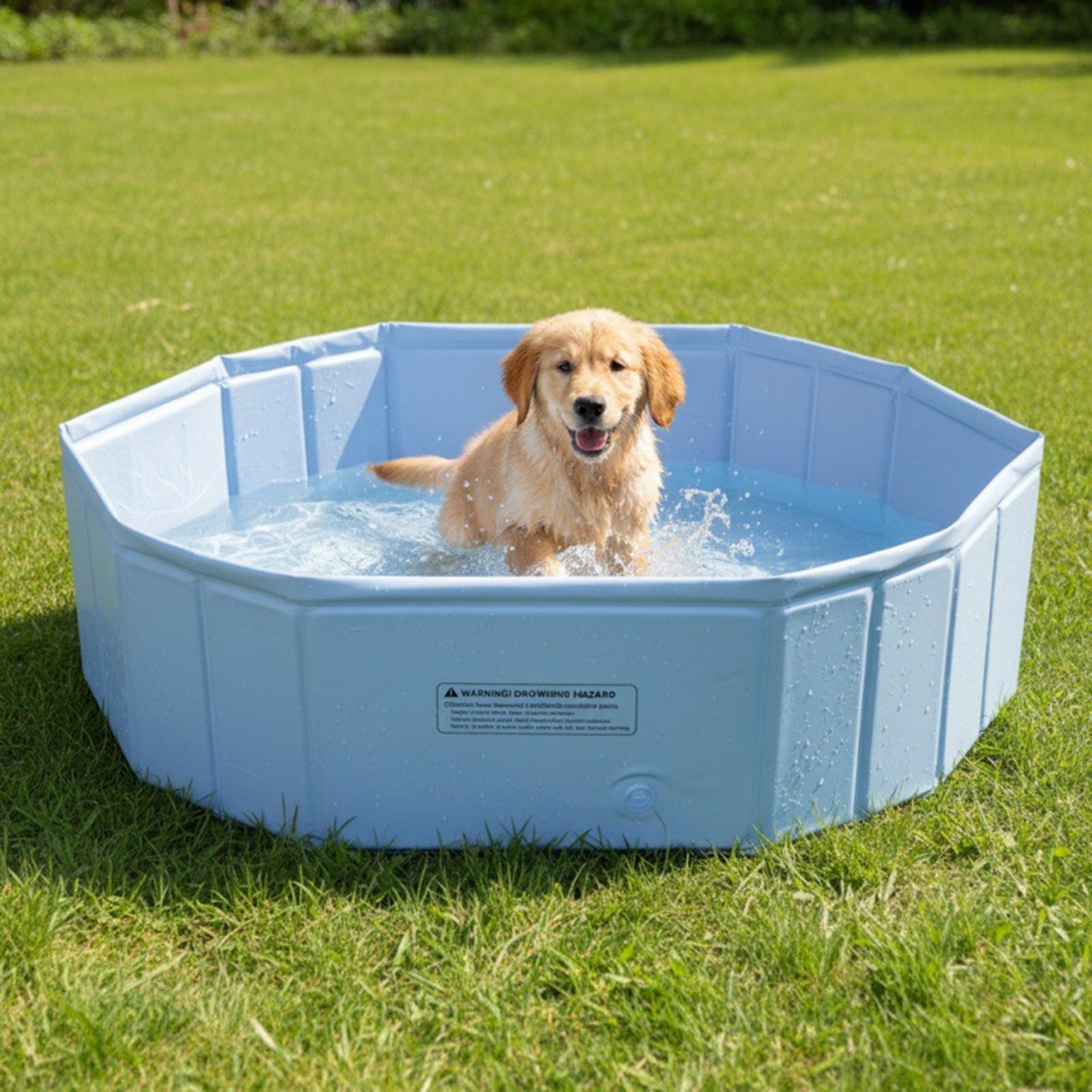 Outdoor Foldable Pet Swimming  - Kids Outdoor Yard Games 评论和价格