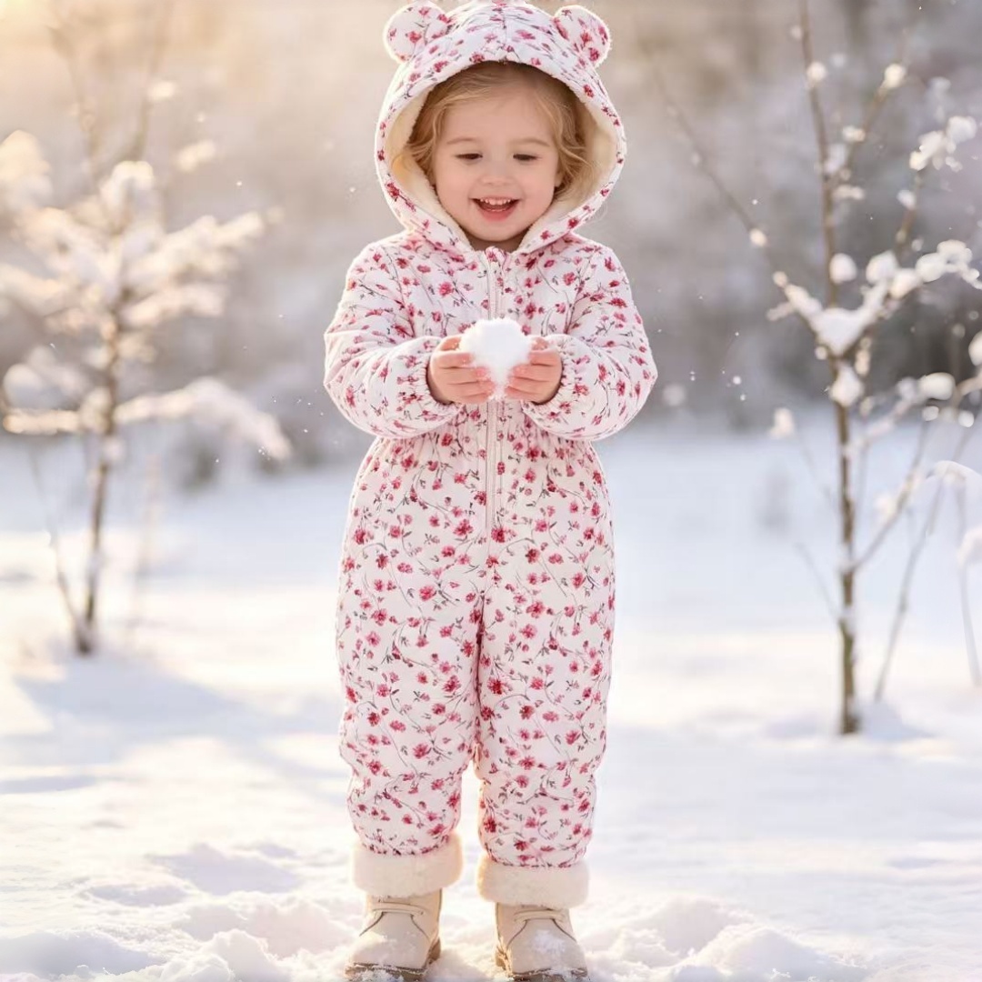 Kids Girls' Autumn/Winter Zipp - Kids Outdoor Jumpsuit 评论和价格