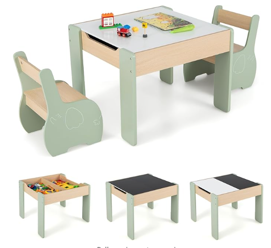 Children's Modern Wooden Table - Kids Outdoor Chair And Table 评论和价格