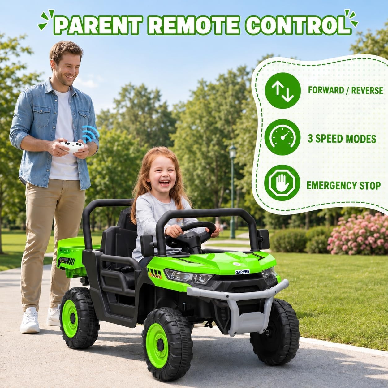 12V Kids Electric Ride On Dump - Kids Outdoor Dump Truck 评论和价格