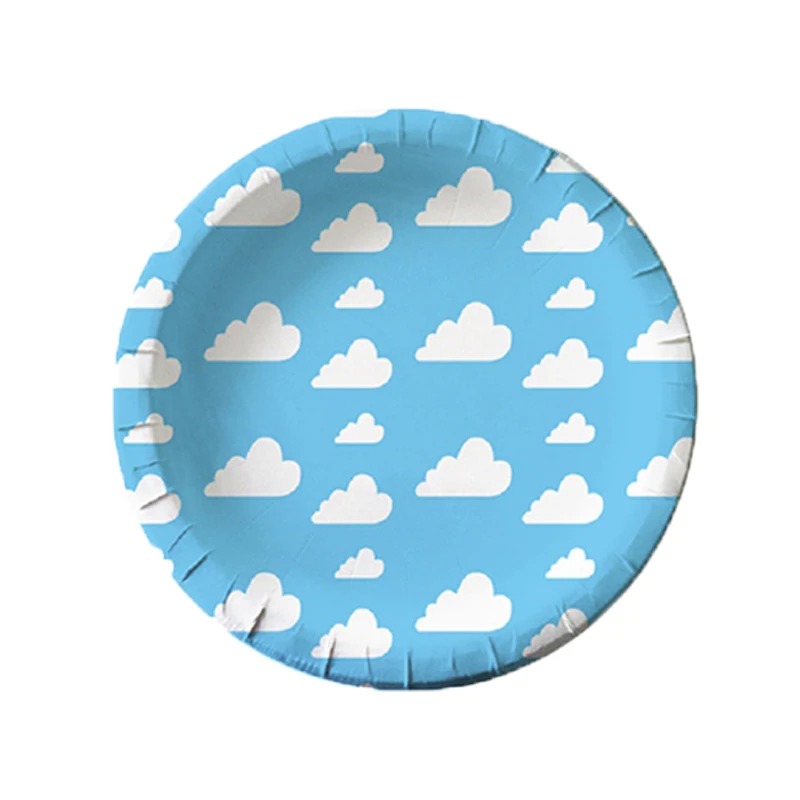 Toy Theme Party Blue Sky White - Kids Outdoor Dining Set 评论和价格
