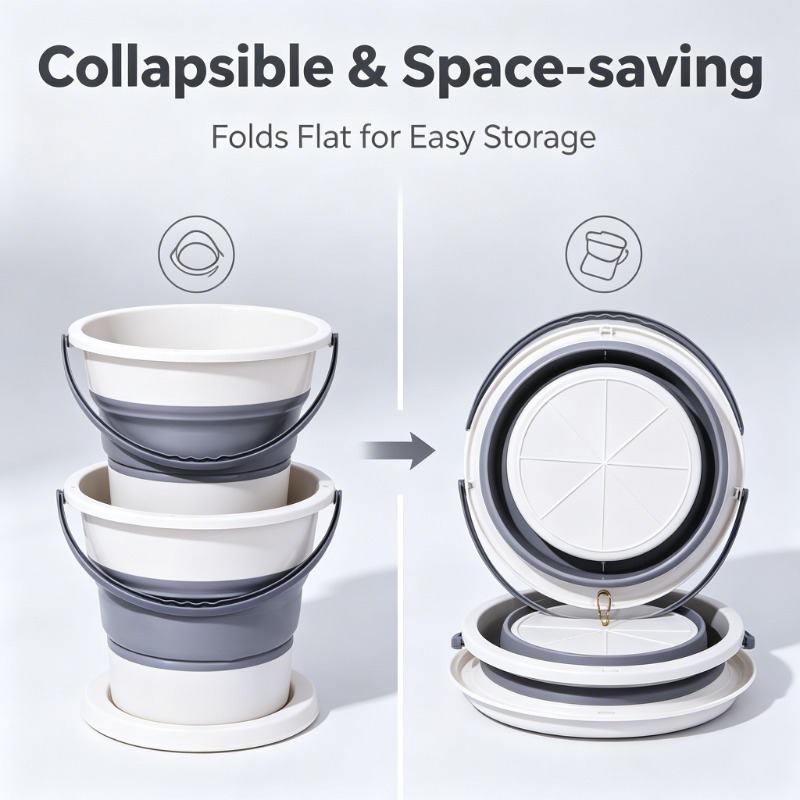 Collapsible Water Bucket Porta - Outdoor Kid Friendly 评论和价格
