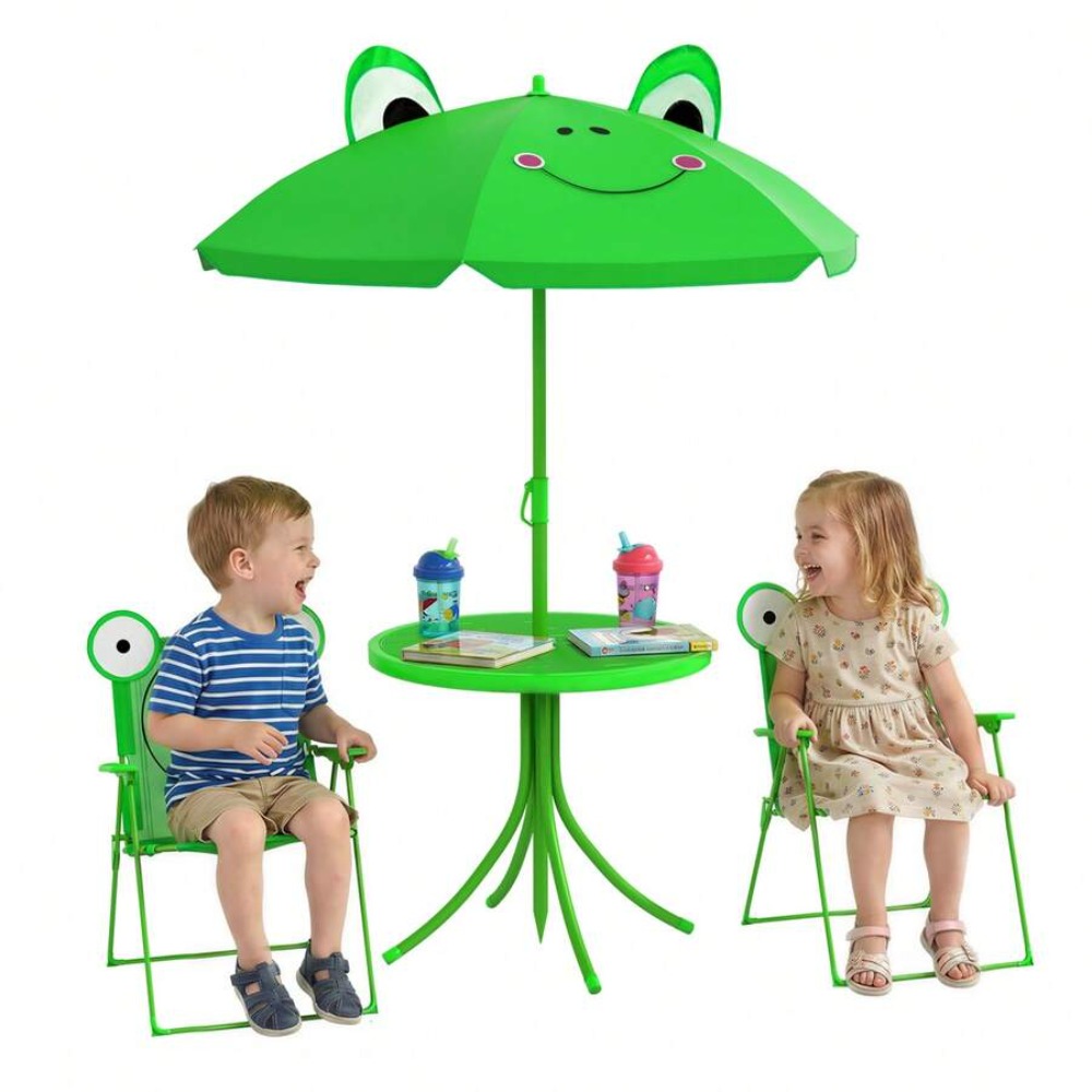 Kids Table and Chair Set Outdo - Kids Outdoor Chair And Table 评论和价格