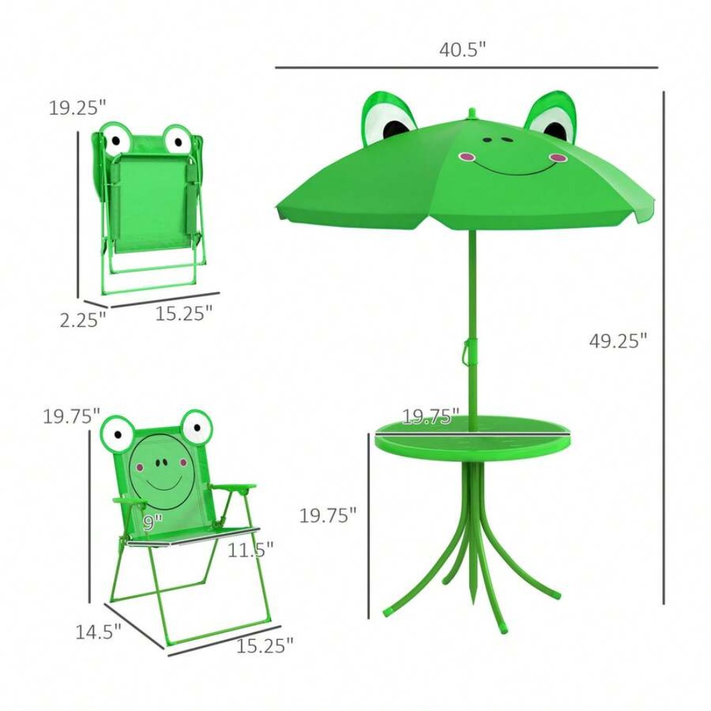 Kids Table and Chair Set Outdo - Kids Outdoor Chair And Table 评论和价格