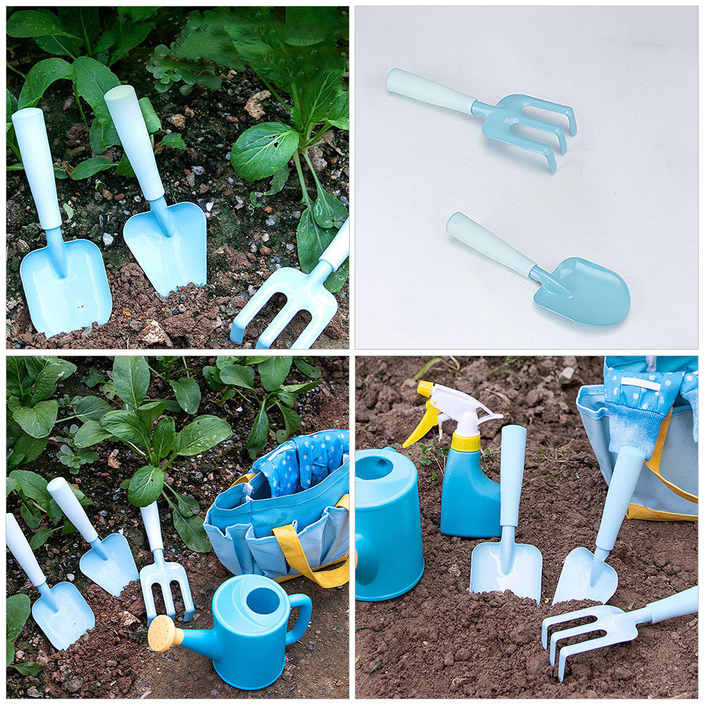 1Set Kid Garden Tools Small Tr - Kids Outdoor Yard Tools 评论和价格
