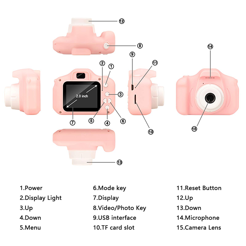 Kids Camera Toys Mini HD Digit - Kids Outdoor Videos 评论和价格