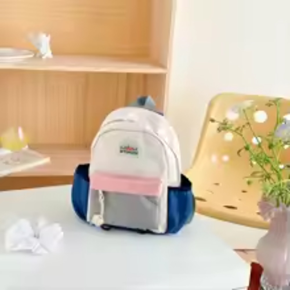 New Color Block Kids Backpack  - Kids Outdoor Backpack 评论和价格