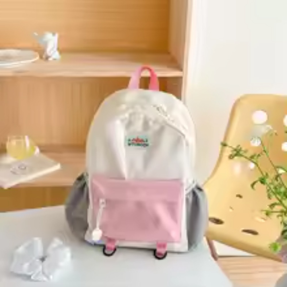 New Color Block Kids Backpack  - Kids Outdoor Backpack 评论和价格