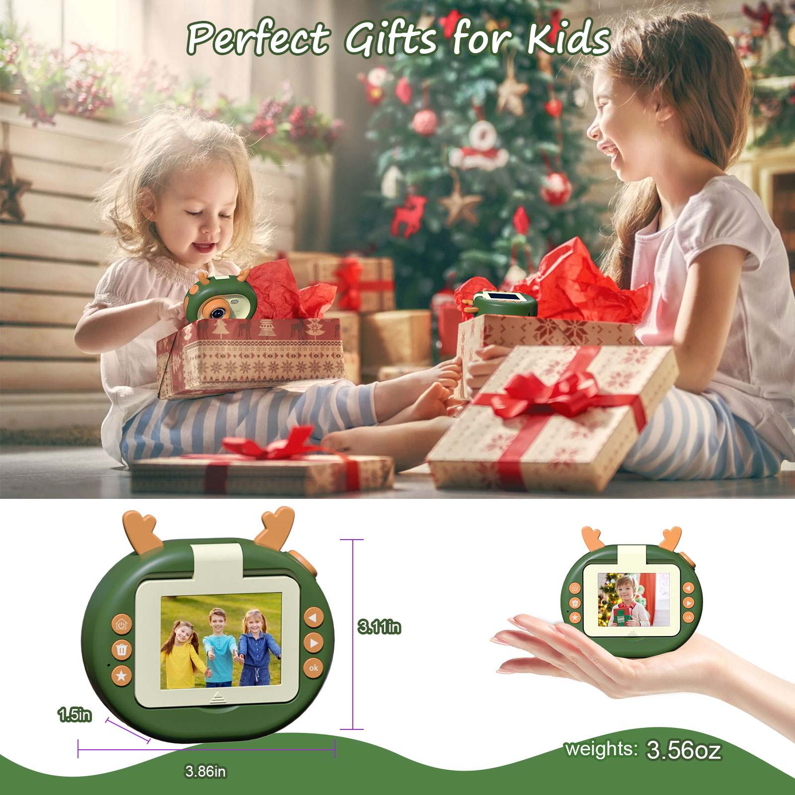 Digital Kids Camera Toy For Gi - Kids Outdoor Videos 评论和价格