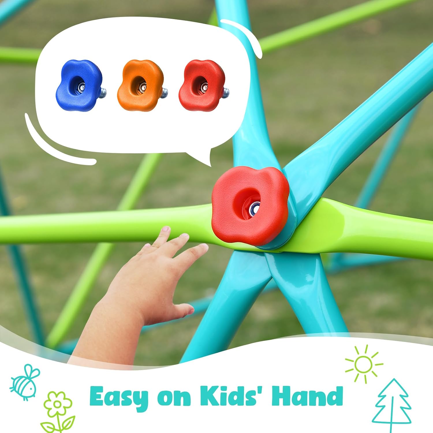 10 ft Climbing Dome Swing Set  - Kids Outdoor Gym 评论和价格