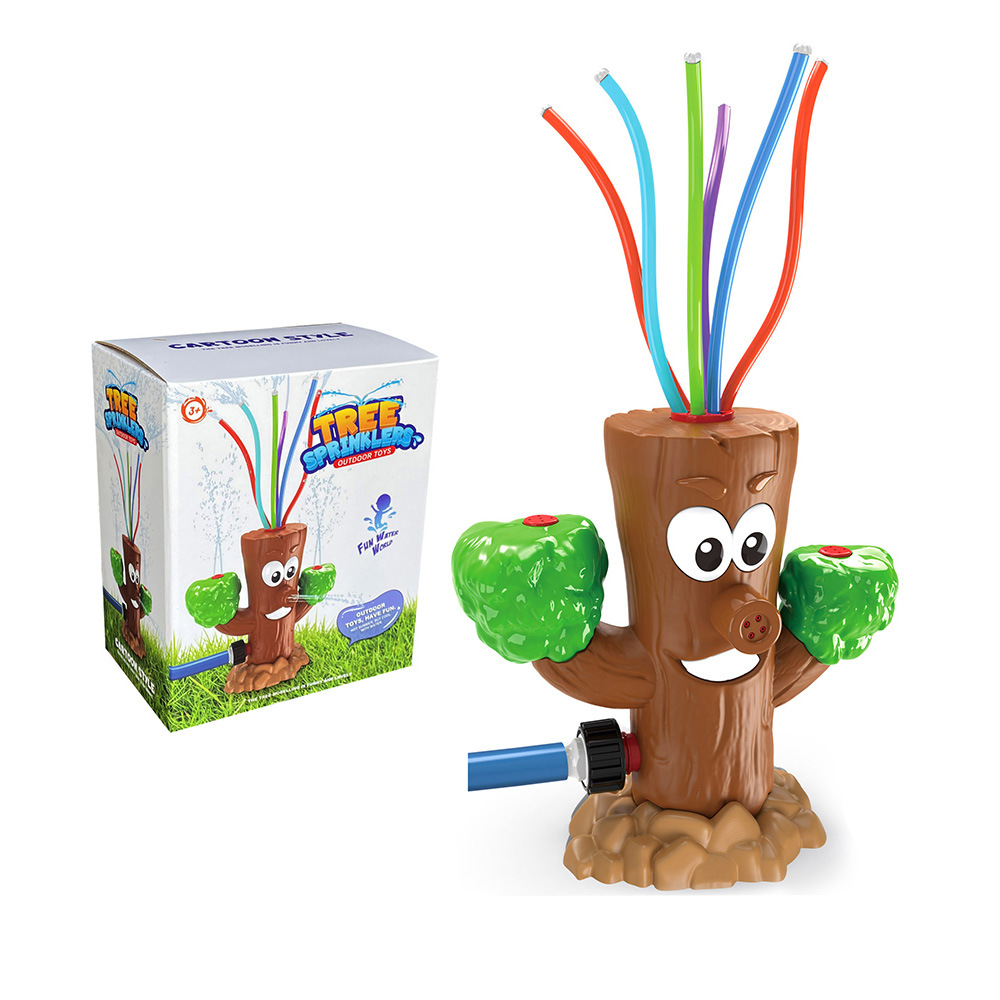 Cartoon Tree Stump Sprinkler O - Kids Outdoor Yard Tools 评论和价格