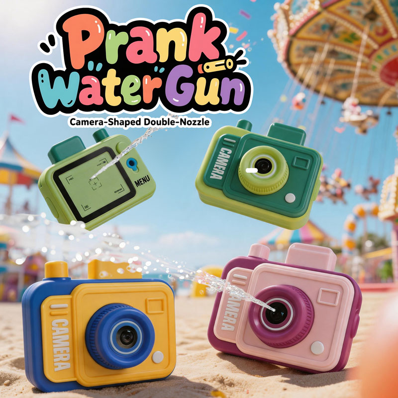Double-sided Water Gun Camera  - Kids Outdoor Yard Games 评论和价格
