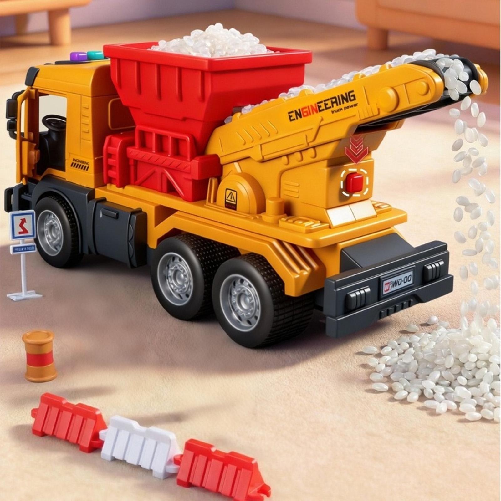 Electric Dump Truck Toy w/ Sou - Kids Outdoor Dump Truck 评论和价格