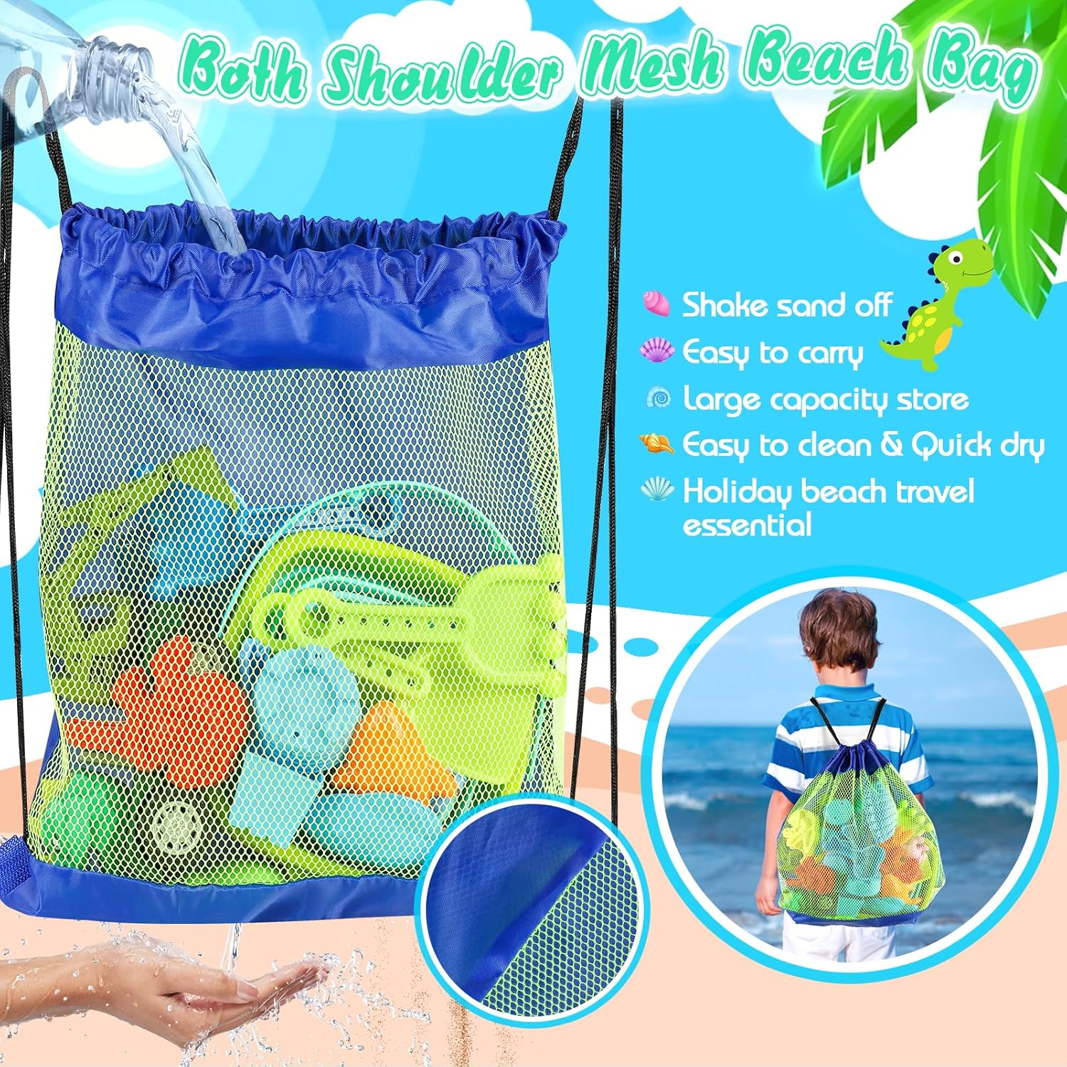 Beach Sand Toys Sandbox Toys w - Kids Outdoor Dump Truck 评论和价格
