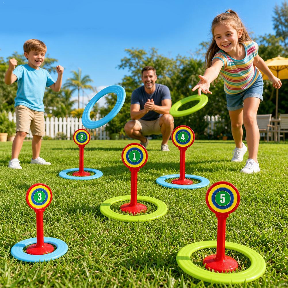 Kids Plastic Game Set Outdoor  - Kids Outdoor Games For Party 评论和价格
