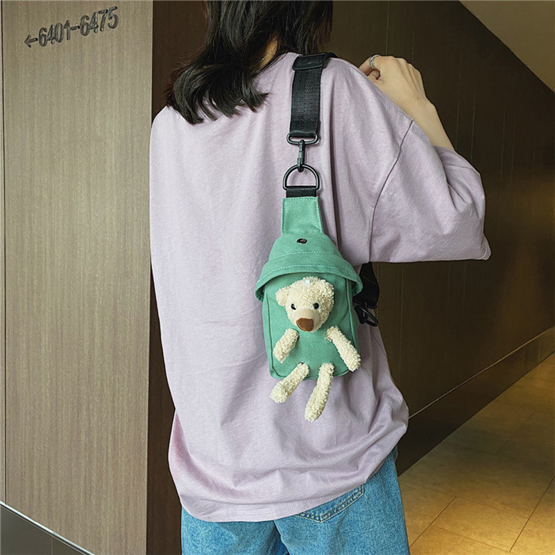 Korean Bear Crossbody Bags Fas - Kids Outdoor Backpack 评论和价格