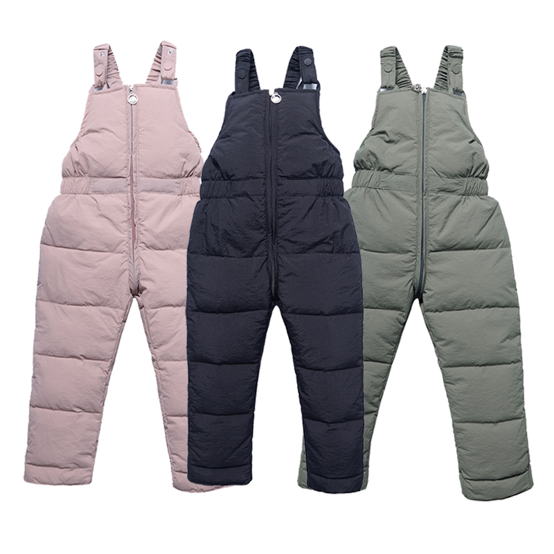 Winter Children Warm Overalls  - Kids Outdoor Jumpsuit 评论和价格