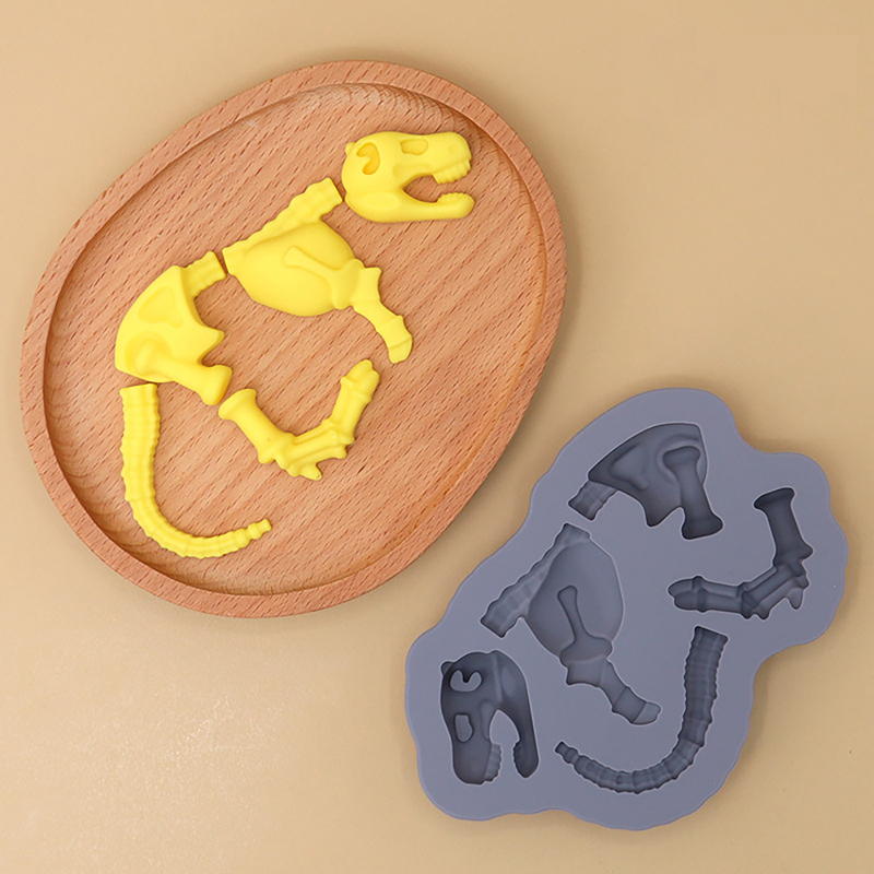 1Pc Dinosaur Silicone Mold Din - Kids Outdoor Dining Set 评论和价格