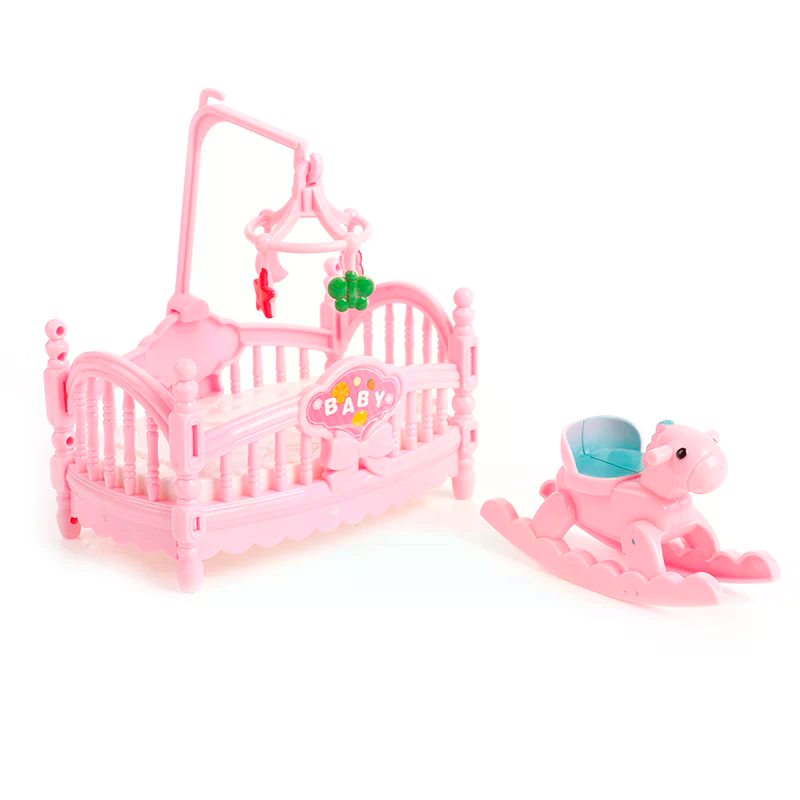 Miniature Crib Wooden Horse Se - Kids Outdoor Chair And Table 评论和价格