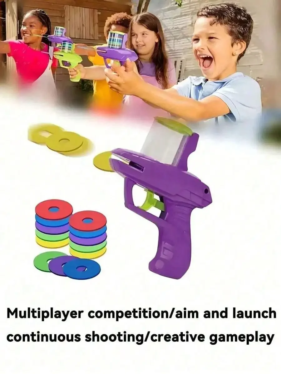 2026 Disc Launcher,Children's  - Kids Outdoor Games For Party 评论和价格