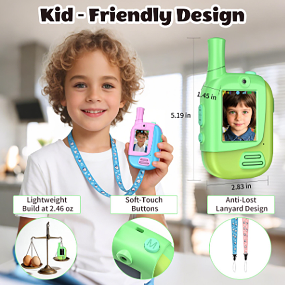 2 Pack Rechargeable Kids Video - Kids Outdoor Videos 评论和价格