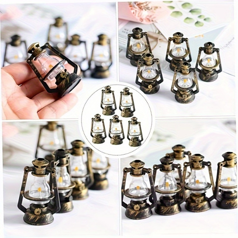 Vintage Mini Oil Lamp Dollhous - Kids Outdoor Cubby House 评论和价格