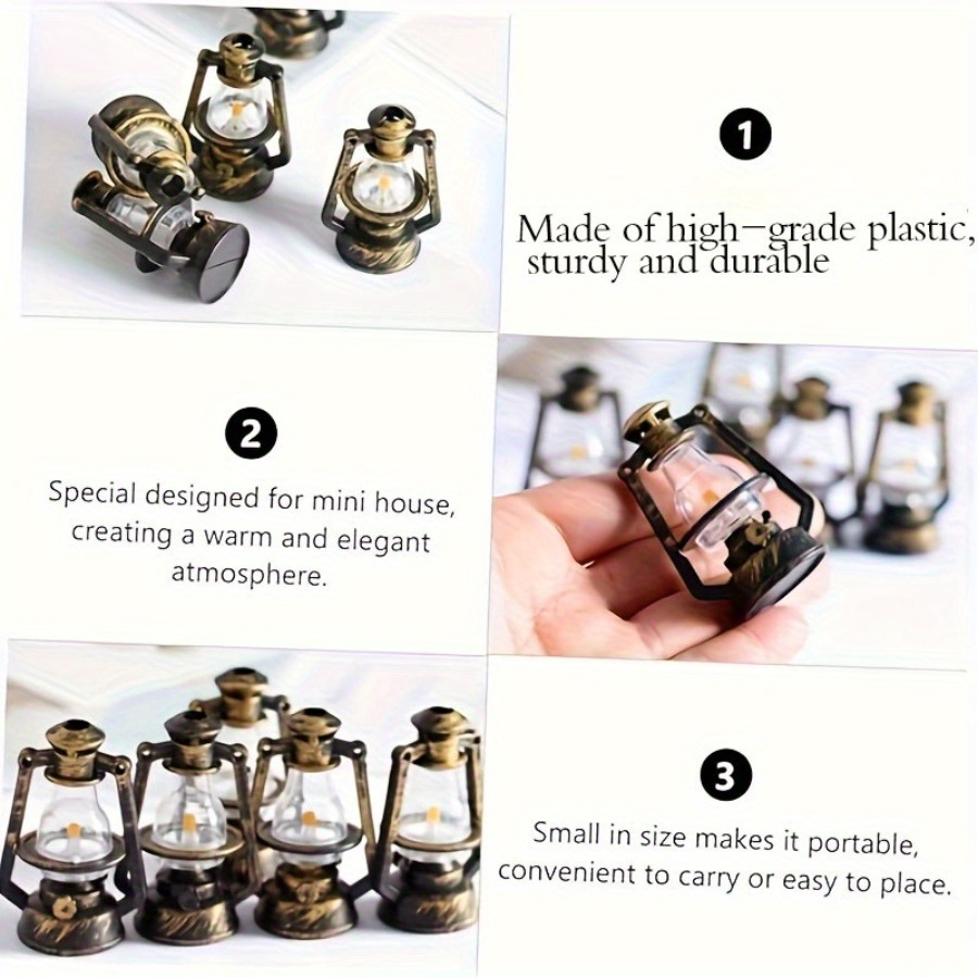 Vintage Mini Oil Lamp Dollhous - Kids Outdoor Cubby House 评论和价格